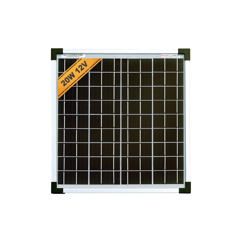 enjoy solar® Solarpanel klassisches monokristallines Produktbild 