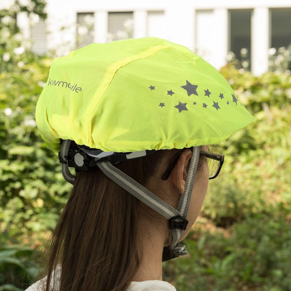 Fahrradhelm Regenschutz Helm Cover Regenüberzug Helmschutz Helmüberzug 