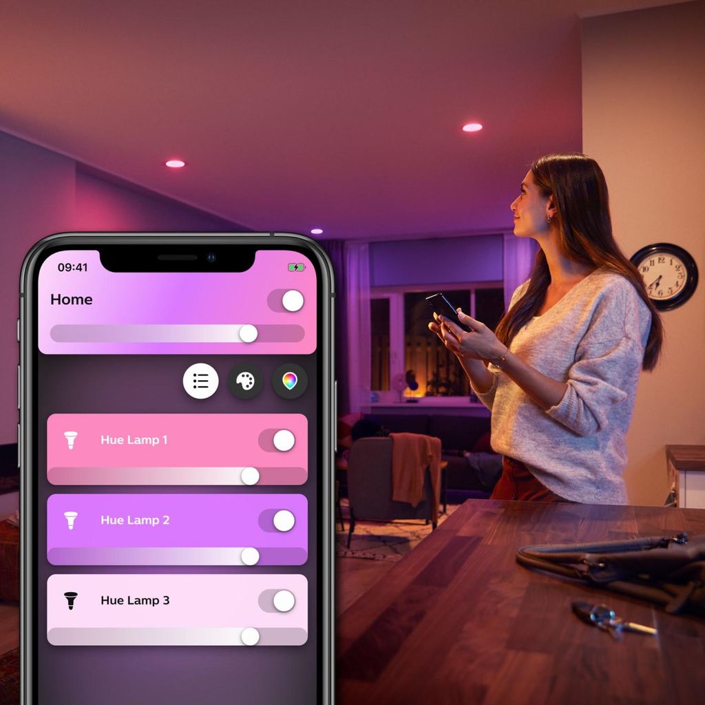 Philips Hue White and Color ambiance GU10 - Smarter Spot, Produktbild 