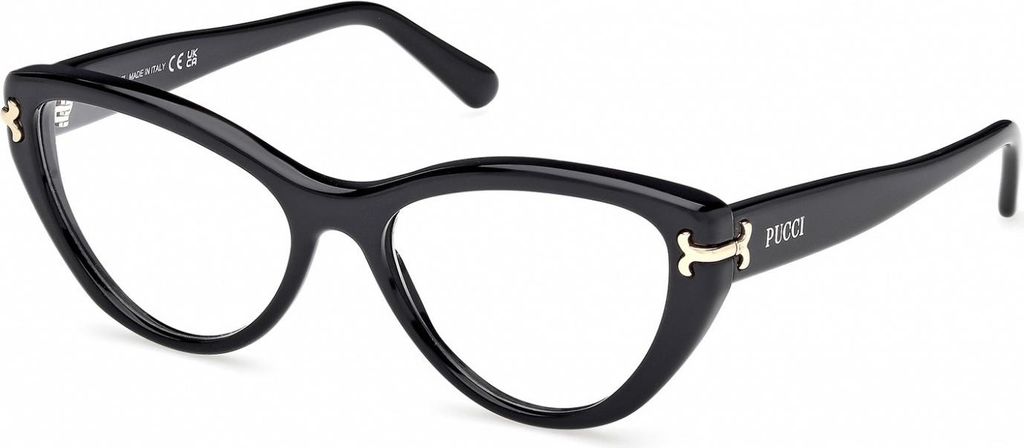 Pucci EP5256 Shiny black 54/16/140 Damen Brillen