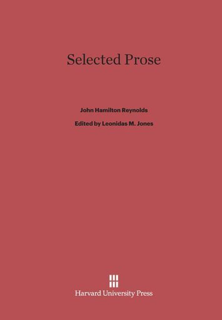 Selected Prose