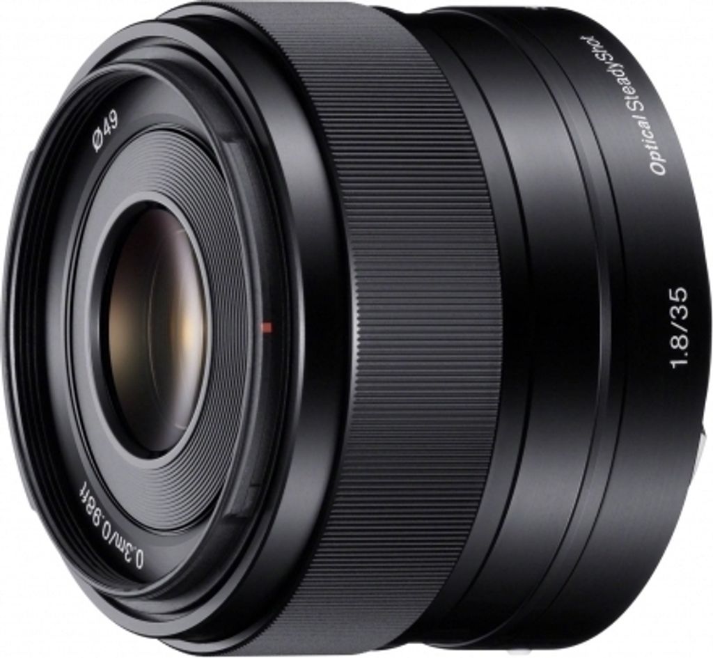 Sony SEL35F18, 8/6, Bildstabilisator, Sony E, Autofokus Produktbild 