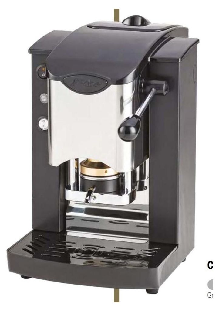 Faber Italia Automatische/manuelle Kapselkaffeemaschine 1,3L aus Edelstahl