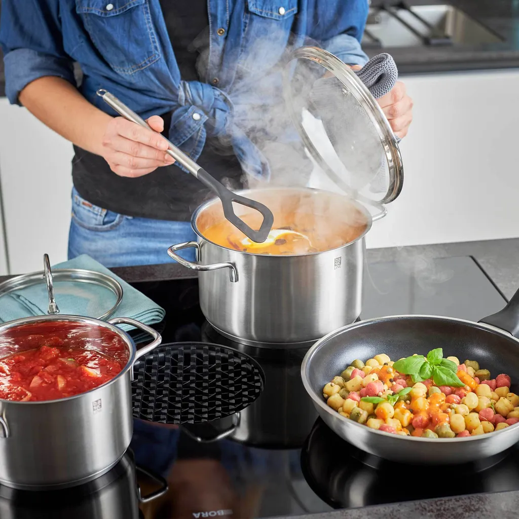 RÖSLE Basic Line Starter-Set 5tlg - Batteria Acciaio Inox Induzione - 4