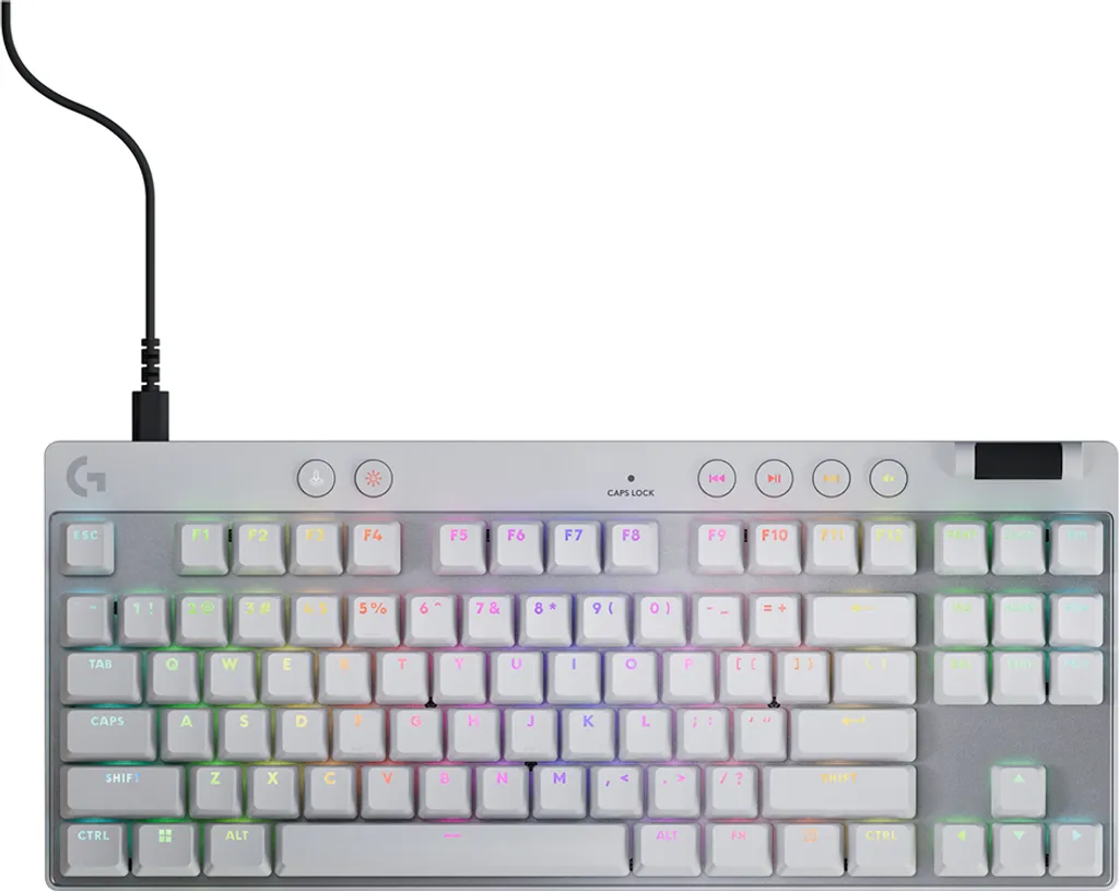 Logitech G G515 TKL Clavier Gaming USB QWERTY Nordic White 920-013287