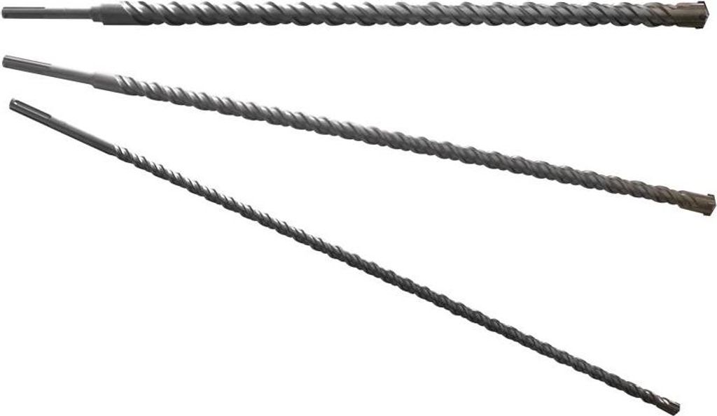 3x SDS Max lange Bohrerset für Hilti TE-Y TE54/55/56 Produktbild 