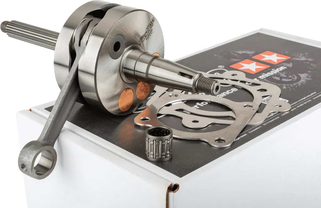 Vilebrequin Stage6 HPC bielle 105mm renforcé pour Piaggio 125cc-180cc