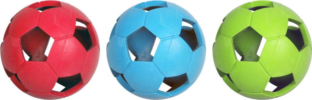 Flamingo Gummispielzeug Fußball, Durchmesser: 6,0 cm