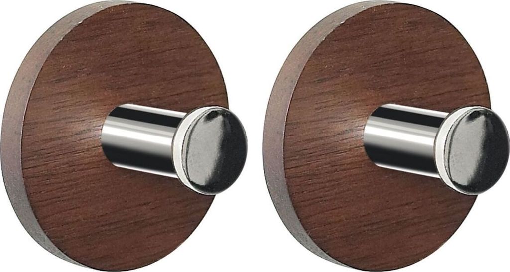 spirella Haken Walnuss 2er Set Produktbild 