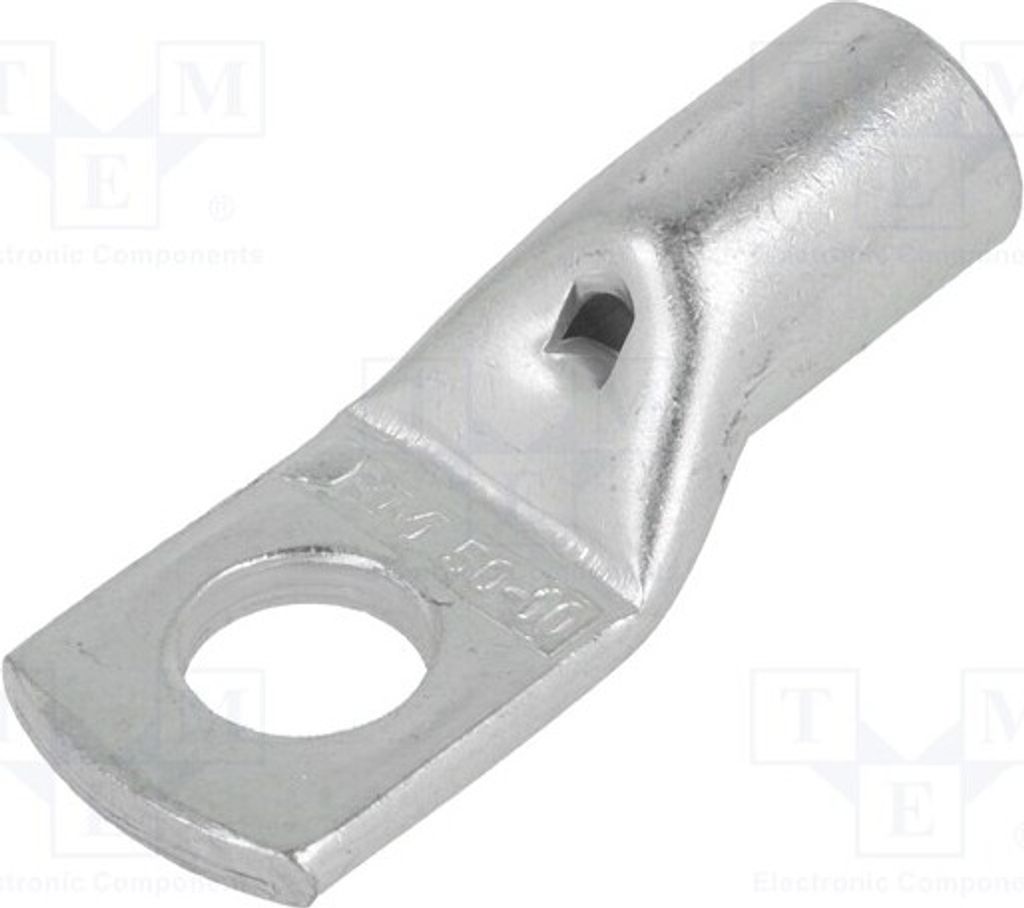 1x Kabelschuh: Rohrkabelschuh 35÷50mm2 M10 Klemmverbindung BM 01843 isoliert(nein