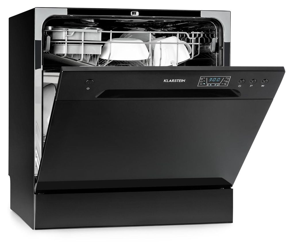 Klarstein Mini-Geschirrspüler für 8 Gedecke, Leiser Produktbild 