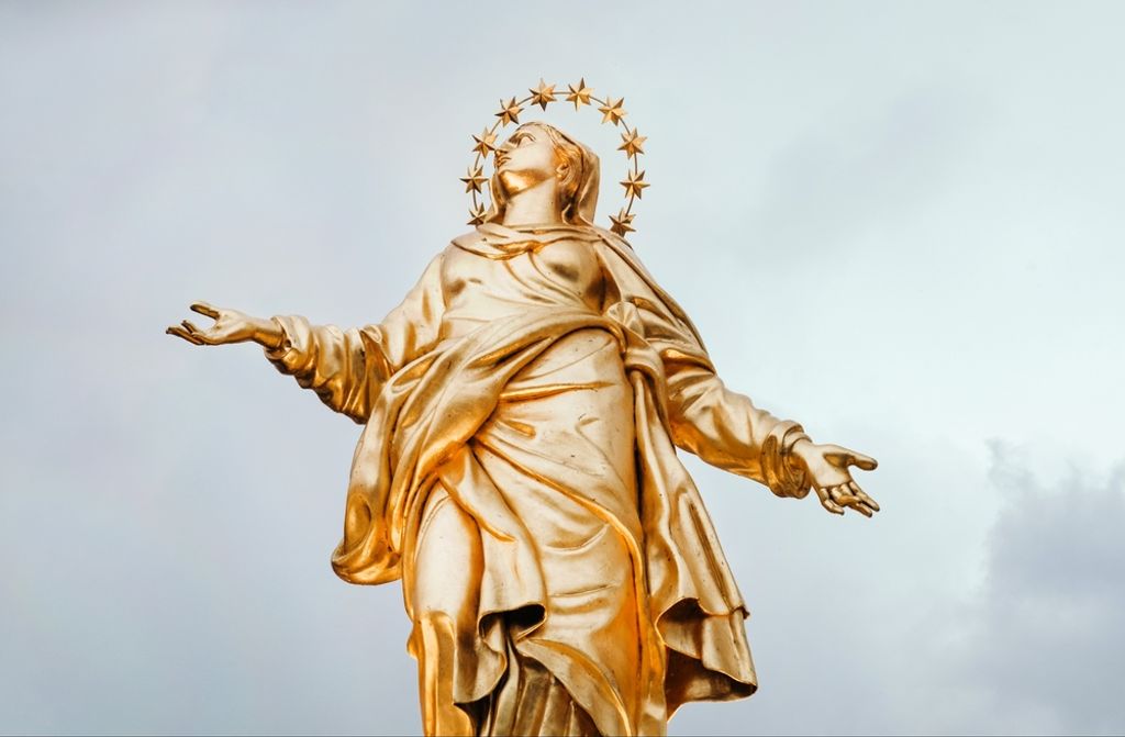 hansepuzzle 57459 - Figur Puzzle, 500 Teile, Religion, 46,0 x 30,0cm mit hochwertiger Aufbewahrung, Kartonbox und wiederverschließbarem Beutel