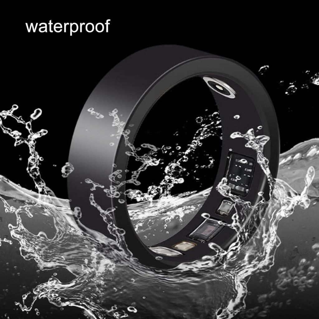 Gesundheitspflege Smart Rings Sportring Fitness-Tracker Intelligente Schlafüberwachung Schrittzähler Körpertemperaturmessgerät Schütteln zum F...