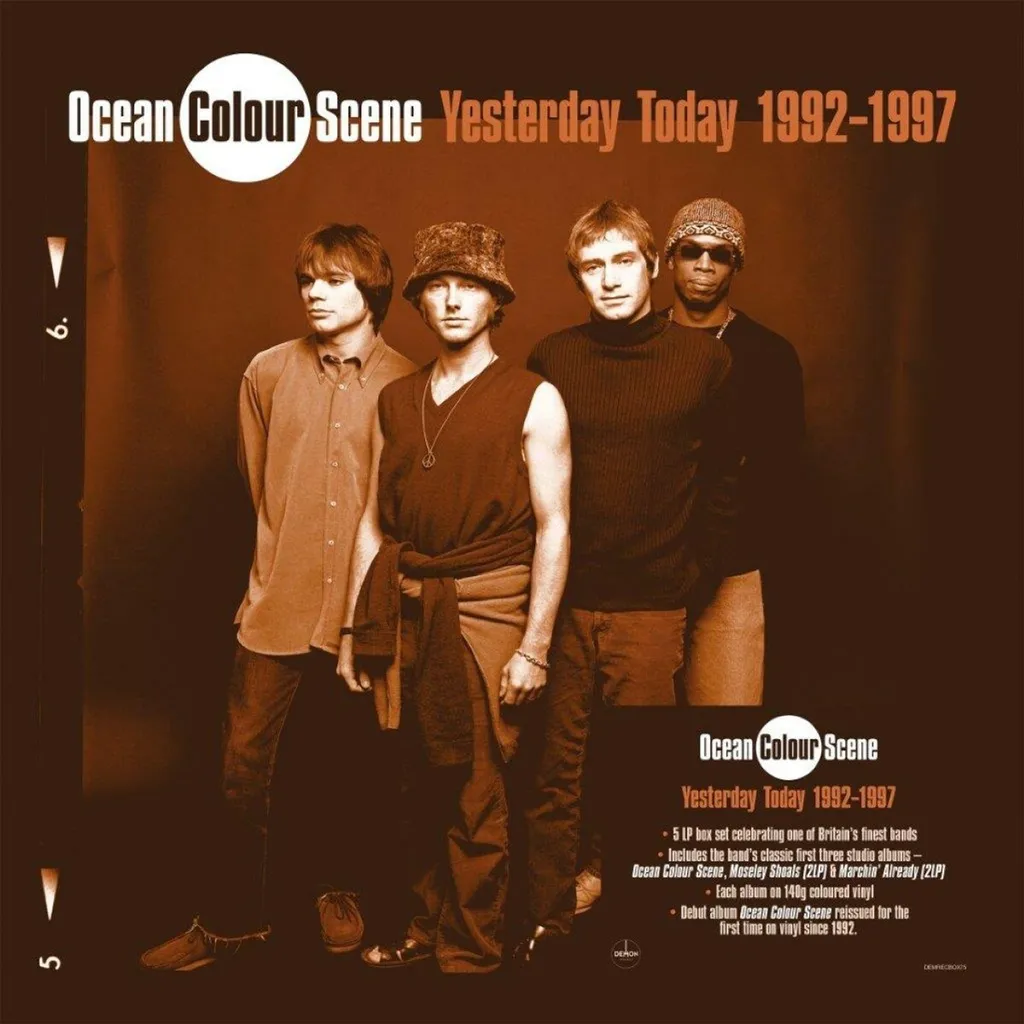 Ocean Colour Scene Yesterday Today 1992-1997 Coffret Vinyle Couleur