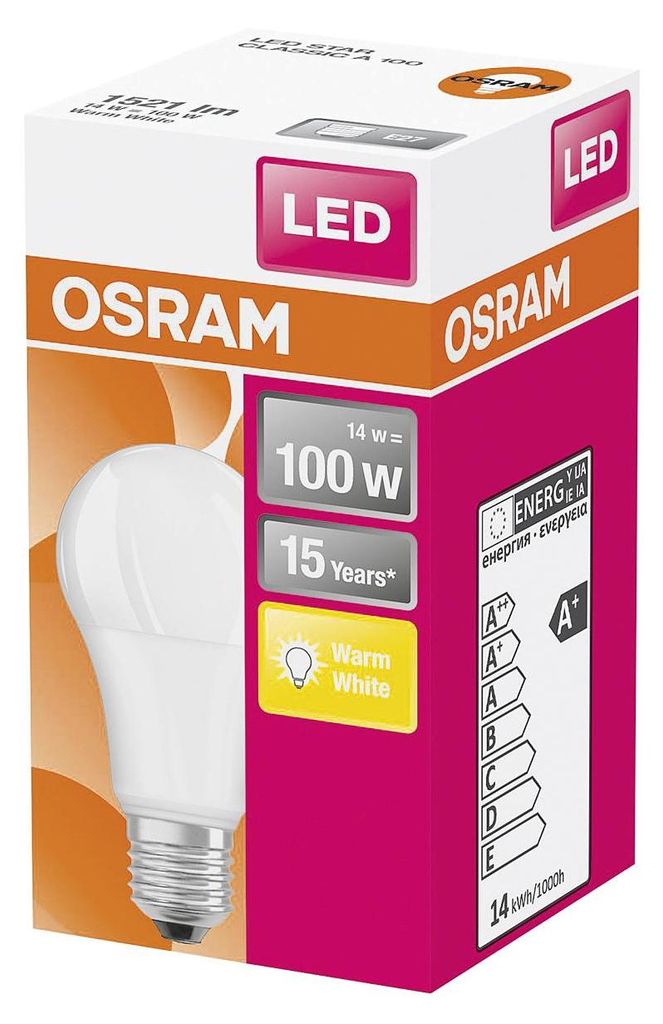 OSRAM 4058075127029 OSRAM LED-Lampe LED STAR CLASSIC A 100 Obrázok produktu 