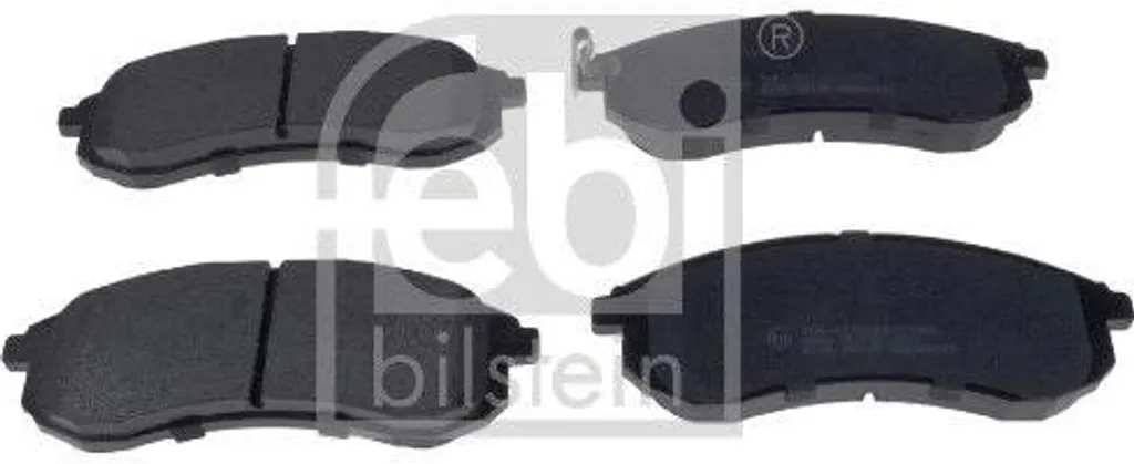Plaquettes de frein silencieuses 116347 pour L200 standard DBP511126