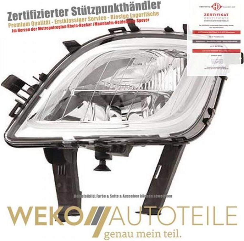 Nebelscheinwerfer links DIEDERICHS 1807089 für OPEL