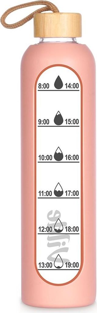 Vilde | Bouteille d'eau - Avec housse en silicone - Couleur Image du produit 