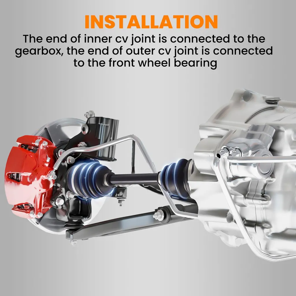 Arbre de Transmission Avant pour Honda TRX 350 FE FM Fourtrax Rancher - 4