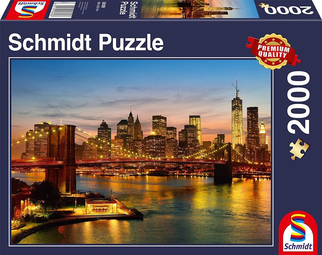 2000 Teile Schmidt Spiele Puzzle New York 58189