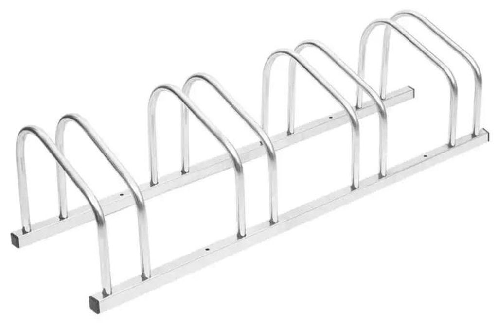Boden Fahrradständer - Fahrradhalter für 4 Fahrräder - Für Cruiser Bikes - 103,5x33x26 cm - Verzinkter Stahl, korrosionsbeständig - Diebstahls...