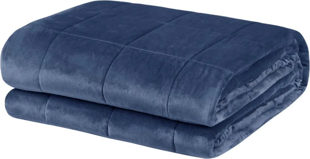 Happyment Coperta Pesante 9kg Blu: Il Mio Segreto per l'Ansia