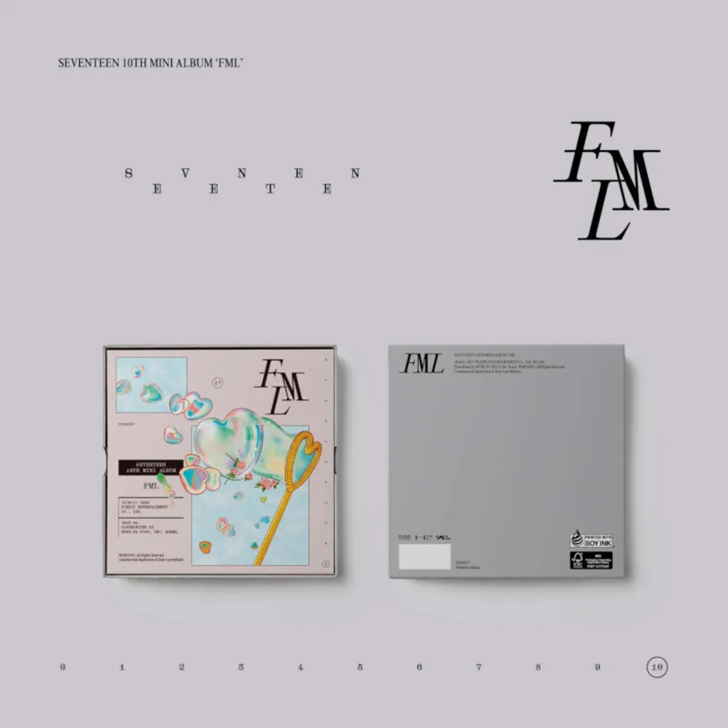 SEVENTEEN FML Version Carat Originale - Album K-Pop Neuf avec CD Audio