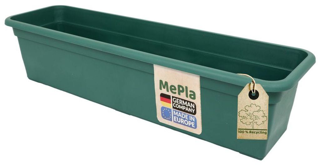 MePla - Blumenkasten Balcony Standard 80 cm grün Produktbild 