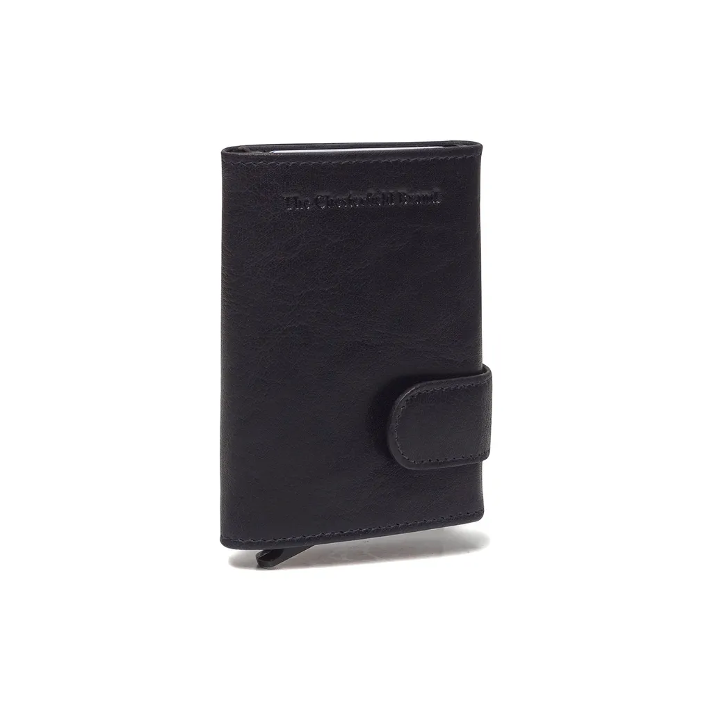 Petit porte-cartes bleu Navy Mannheim : Idéal pour vos déplacements City