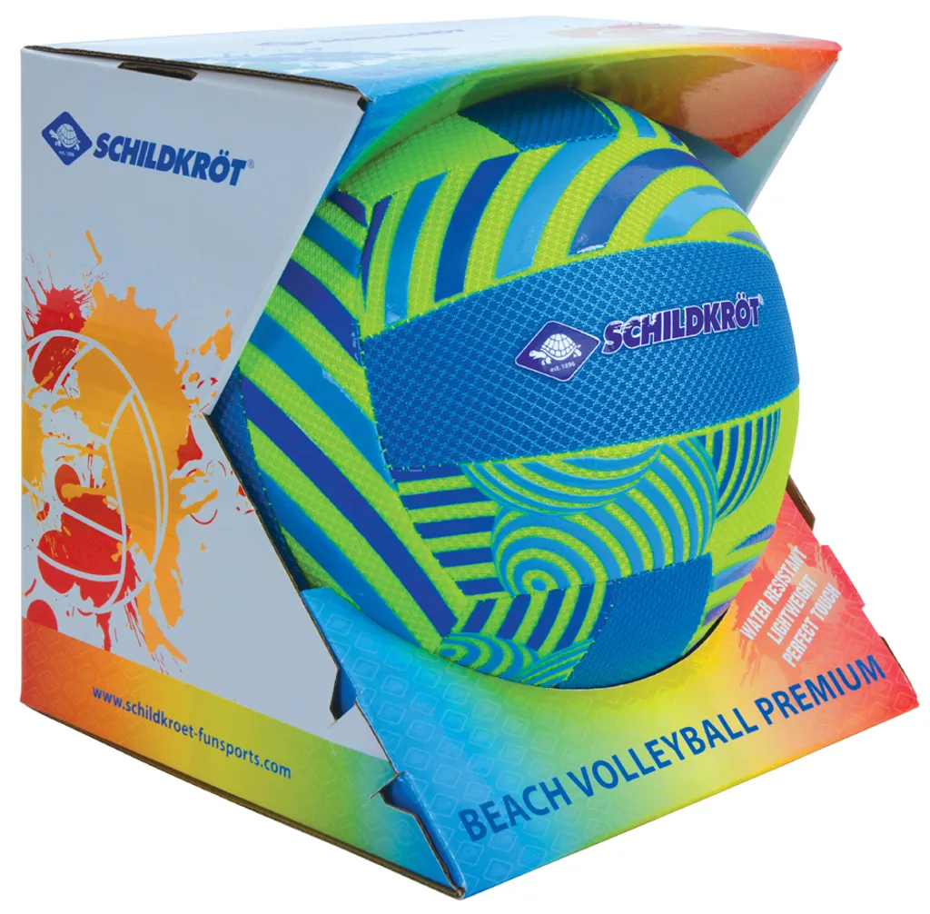Ballon Beach-Volley Schildkröt 970340 Premium Taille 5 Antidérapant