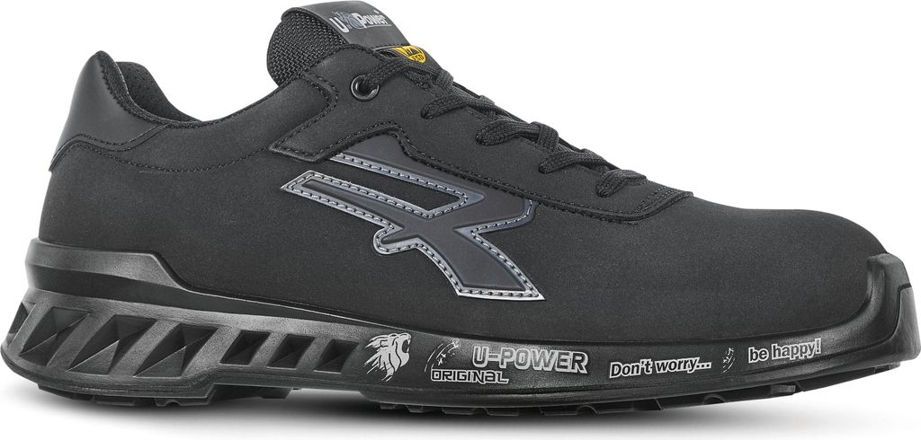 Sicherheitsschuh BEN Gr.40 schwarz/grau S3 CI SRC ESD EN20345 Mikrofaser U.POWER