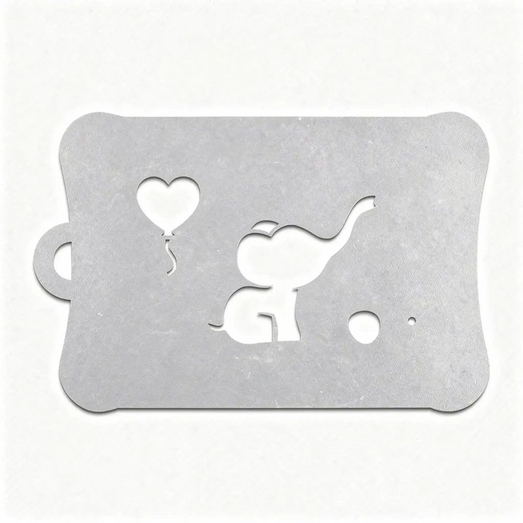 Ooh body art baby olifant stencil