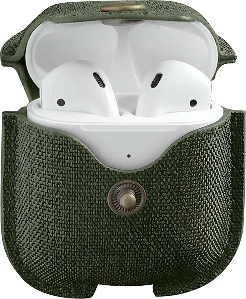AirSnap Twelve South Verde: Organizza i tuoi AirPods con Stile Twill