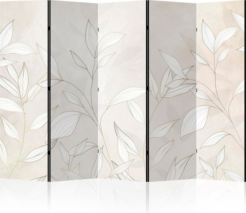 LUMASOUL Paravent einseitiger, Paravent Raumteiler Innen, Natur Motiv, 225x172 cm