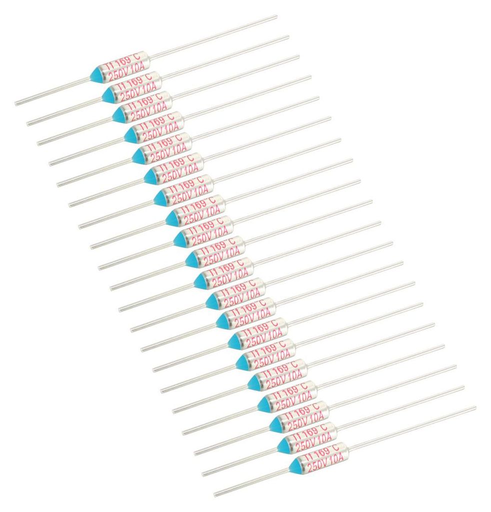 20 Stš¹ck 250V 10A 169¡ãC Celsius Schaltkreis Abschalttemperatur Sicherung de