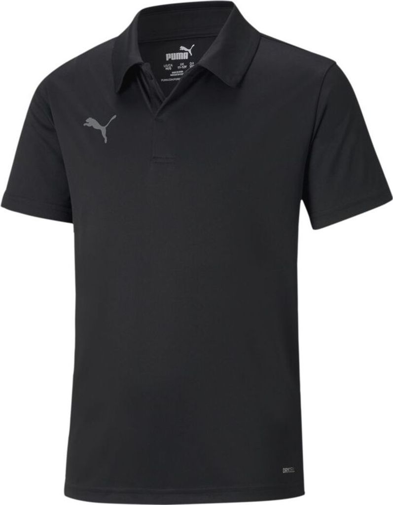 Puma Teamliga Poloshirt Kinder - Schwarz