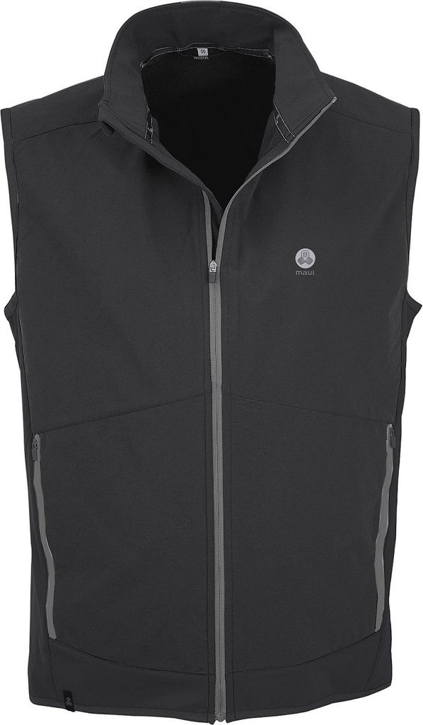 Maul - Rossberg - Herren Weste - schwarz