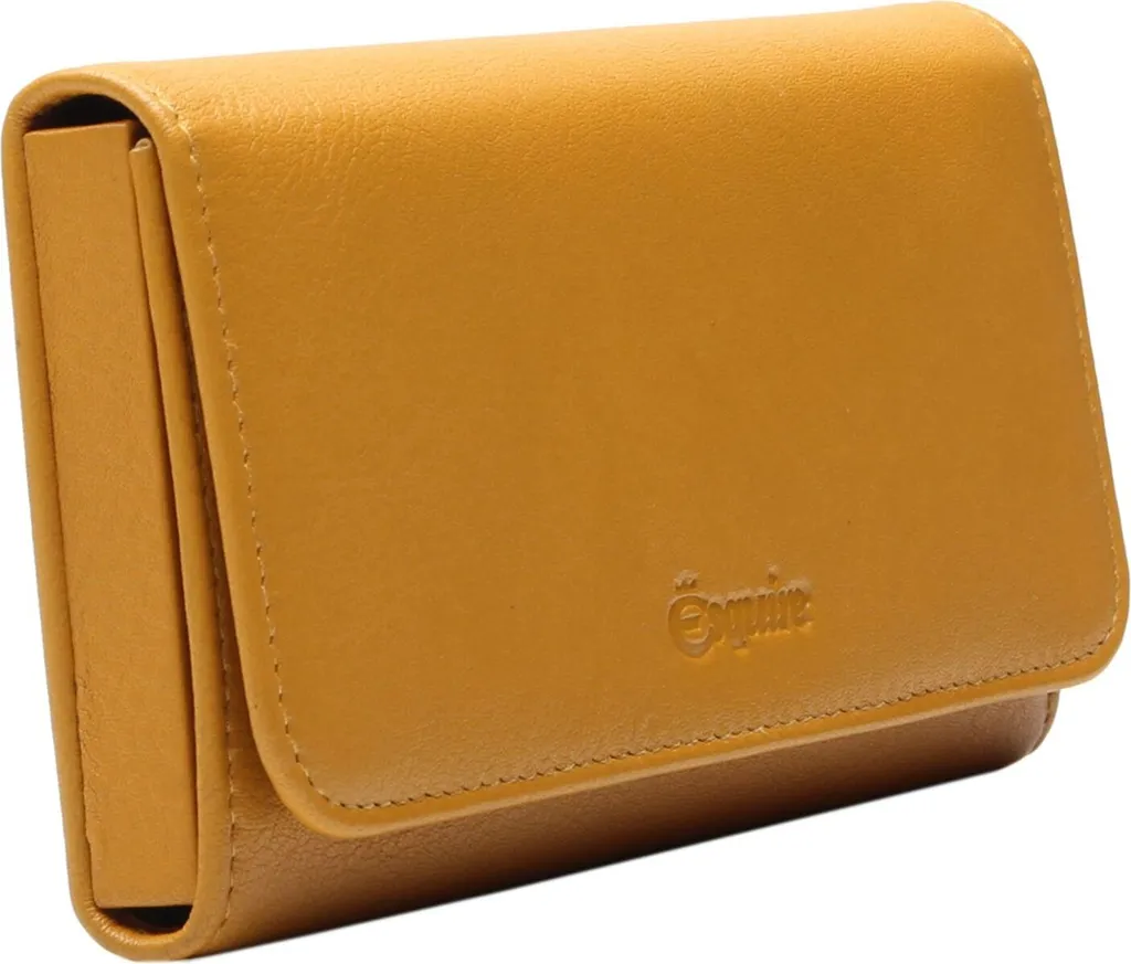 Esquire Peru Set de Manucure 5 Pièces Curry Orange en Cuir Véritable - 2