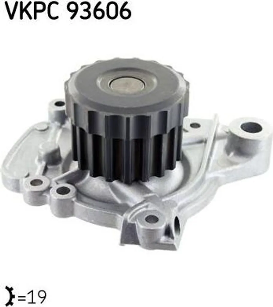 Pompe à eau SKF VKPC 93606 pour Civic et FR-V moteur OE 19200PLMA01