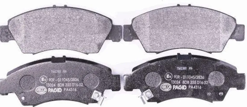 Plaquettes de frein avant HONDA S1 BRIO HELLA pour conduite urbaine