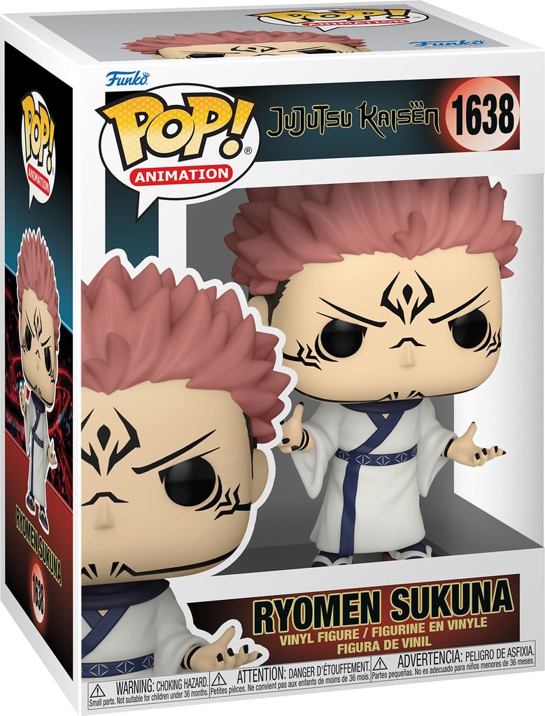 Jujutsu Kaisen - Ryomen Sukuna 1638 - Funko Pop! Vinyl Produktbild 