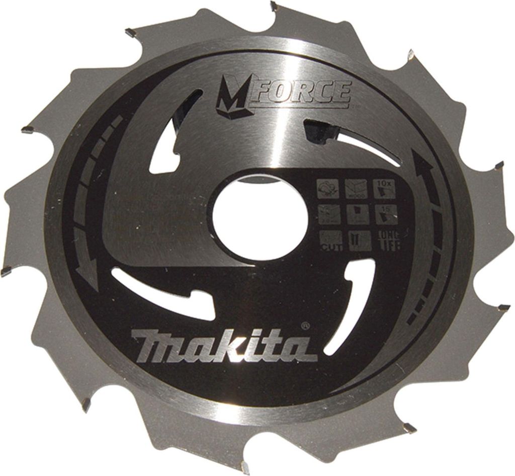 Makita Kreissägeblatt M-FORCE 165/30 mm, 10 Zähne, 1,2 mm, Holz