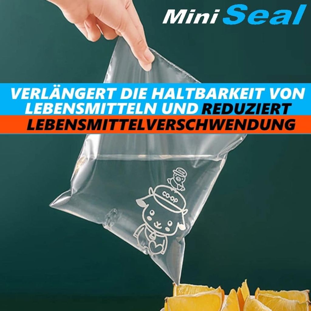 MiniSeal Folienschweißgerät Vakuumierer Vakumiergerät Produktbild 5