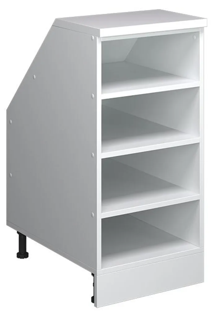 Aménagement sous combles meuble Vicco R-Line 40 cm blanc à 4 rangements