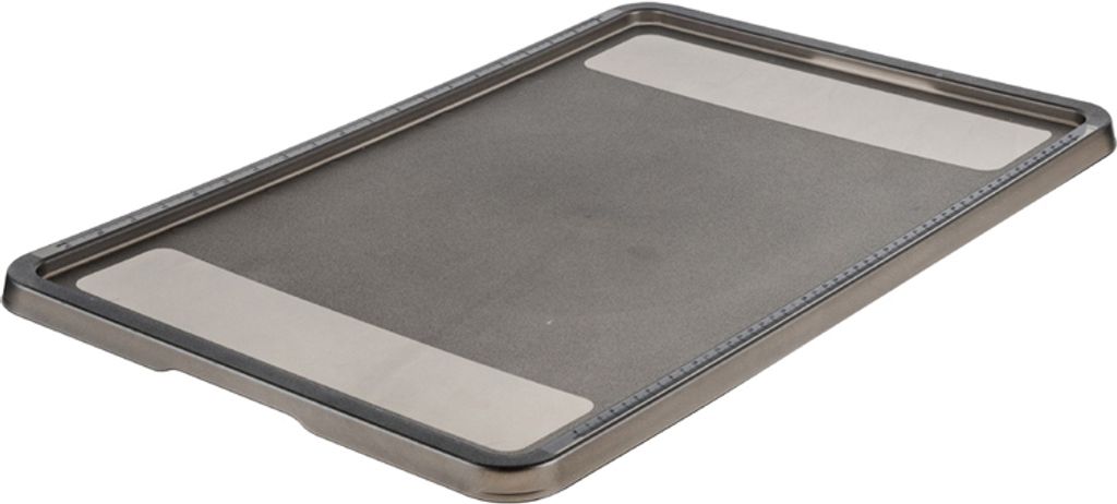 keeeper Deckel "luisa" für Euro-Box "luis" 45/64 Liter kristallgrau transparent