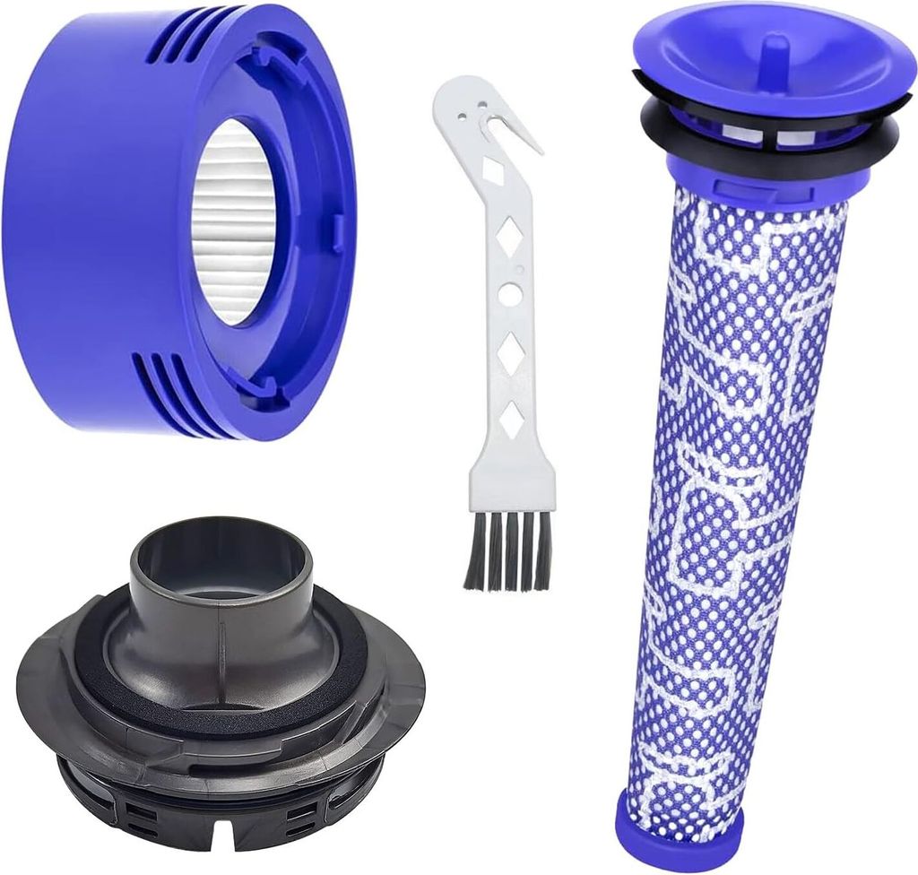 4 Stücke Staubsauger Zubehör Set, für Dyson V7 V8