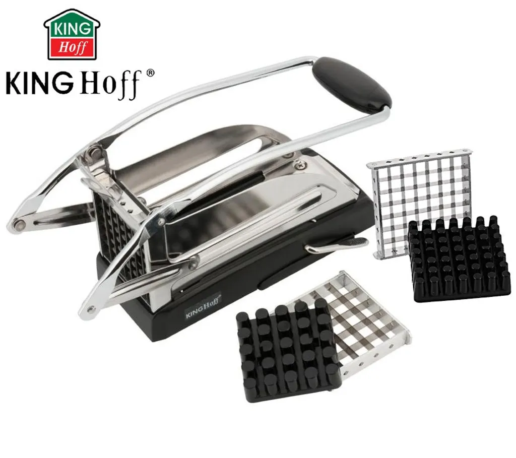 Machine à frites Kinghoff 8193 avec levier d'acier et base ventouse - 5