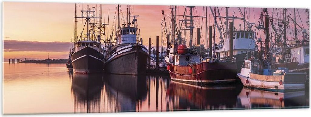 Bilder auf glas - Einteilig - Marina Westen Die Sonne - 160x50cm - Glasbilder - Wandbilder - Bilder - zum Aufhängen bereit - Wanddekoration aus Gl...