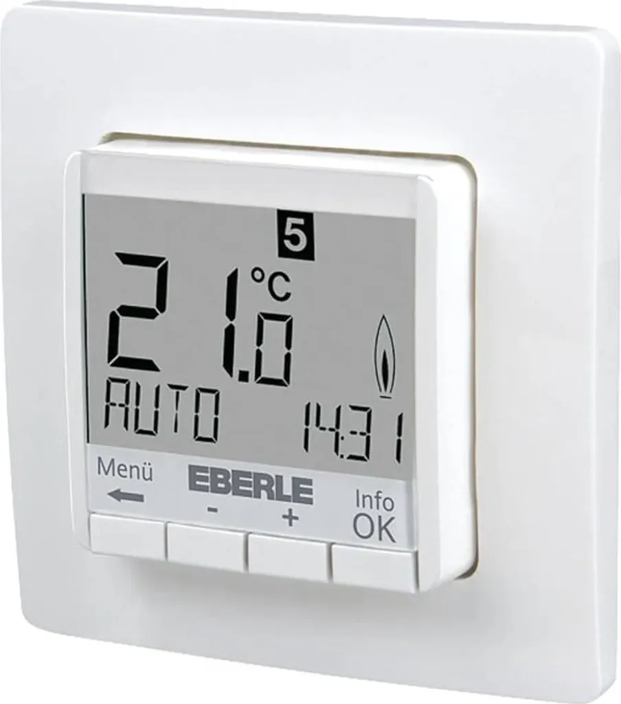 Thermostat électronique FIT 3 R écran rétroéclairé blanc haute qualité