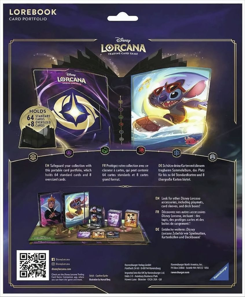 Ravensburger - Disney Lorcana: Sammelalbum - Stitch Produktbild 2